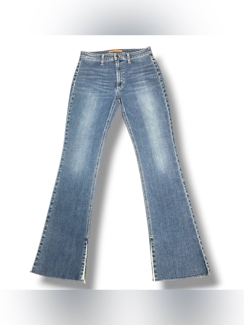 Joe’s Jeans Micro Flare High-Rise Flare Jeans Stretch Denim Womens 30 Light Wash